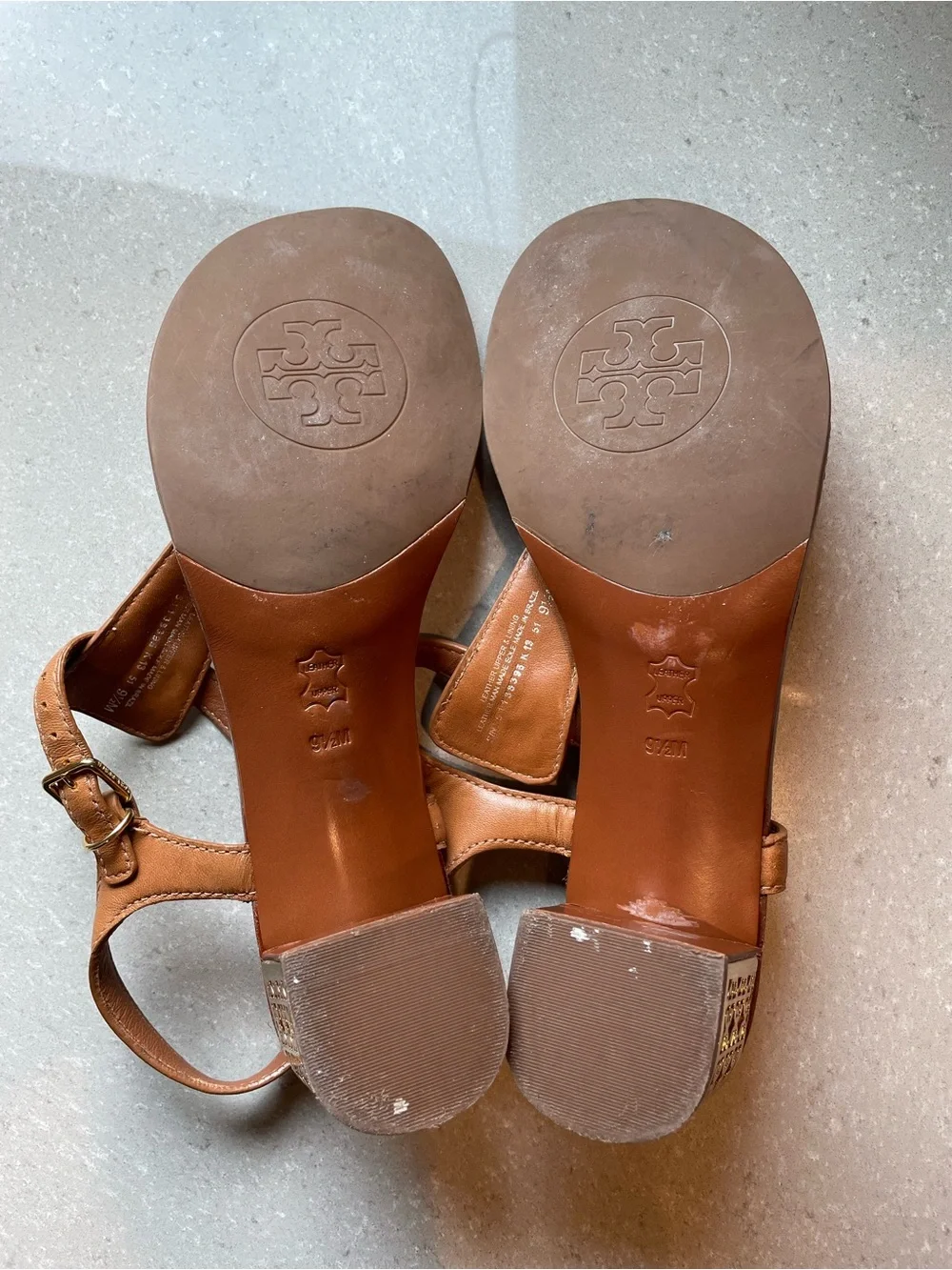 Tory Burch Audra Sandals | Vintage Vachetta